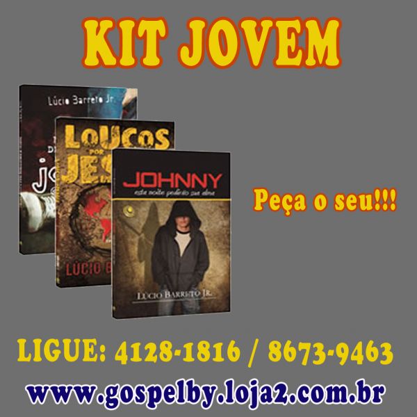 KIT JOVEM COM 3 LIVROS